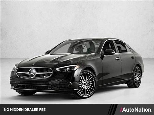 Black 2026 Mercedes-Benz C-Class C 300 4MATIC