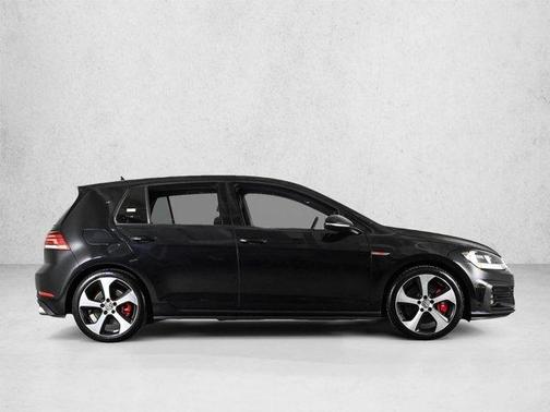 Deep Black Pearl Effect 2019 Volkswagen Golf GTI 2.0T S
