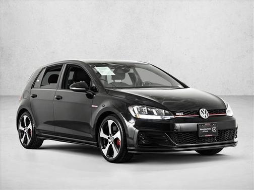 Deep Black Pearl Effect 2019 Volkswagen Golf GTI 2.0T S