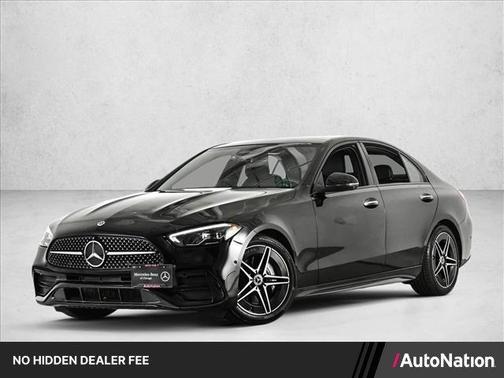 Black 2022 Mercedes-Benz C-Class C 300 4MATIC