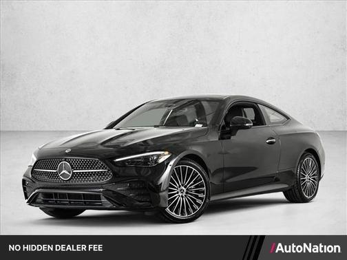 Obsidian Black Metallic 2026 Mercedes-Benz CLE 300 Base 4MATIC