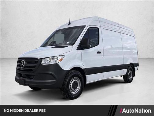 Arctic White 2026 Mercedes-Benz Sprinter 2500 Standard Roof
