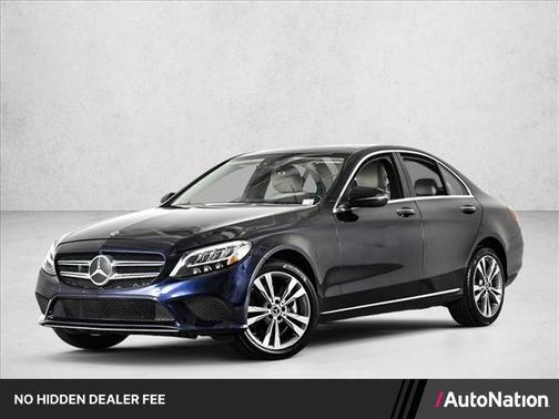 Lunar Blue Metallic 2021 Mercedes-Benz C-Class C 300 4MATIC