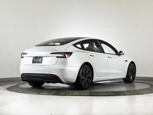 Pearl White Multi 2025 Tesla Model 3 Long Range