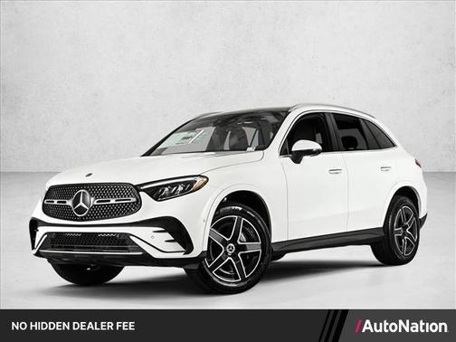 Polar White 2026 Mercedes-Benz GLC 300 Base 4MATIC