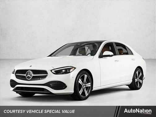 Polar White 2026 Mercedes-Benz C-Class C 300 4MATIC