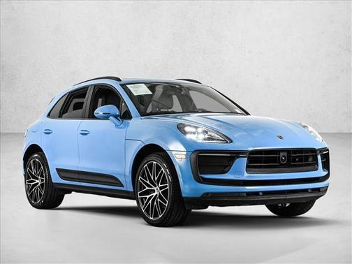 Blue 2022 Porsche Macan Base