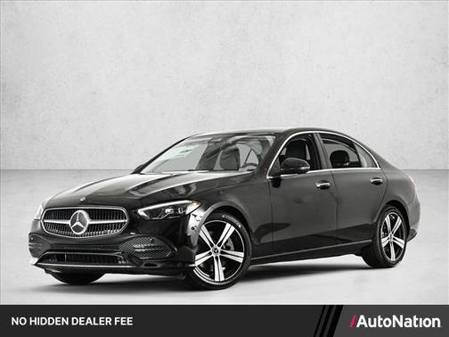 Black 2026 Mercedes-Benz C-Class C 300 4MATIC