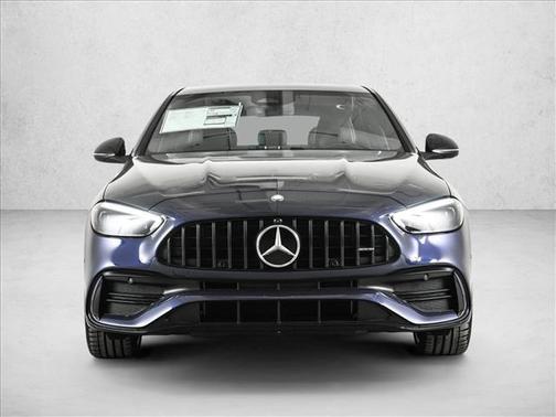 Twilight Blue Metallic 2026 Mercedes-Benz AMG C 43 Base 4MATIC