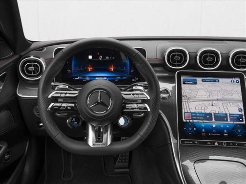 Cirrus Silver Metallic 2026 Mercedes-Benz AMG C 43 Base 4MATIC