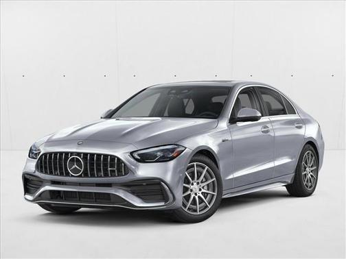 Cirrus Silver Metallic 2026 Mercedes-Benz AMG C 43 Base 4MATIC