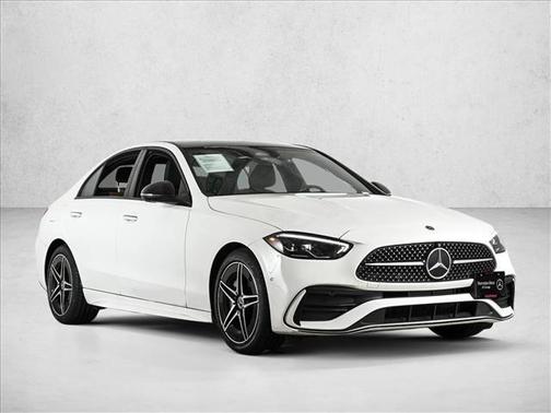 Polar White 2023 Mercedes-Benz C-Class C 300 4MATIC