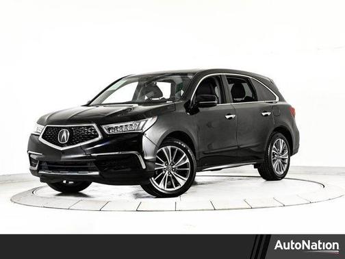 Crystal Black Pearl 2017 Acura MDX 3.5L w/Technology Package