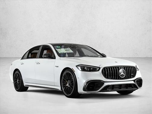 MANUFAKTUR Moonlight White Metallic 2026 Mercedes-Benz AMG S 63 E Base