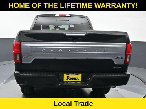 Black Metallic 2019 Ford F-150 Platinum