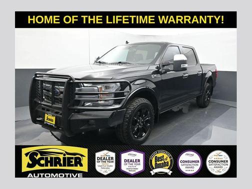 Black Metallic 2019 Ford F-150 Platinum