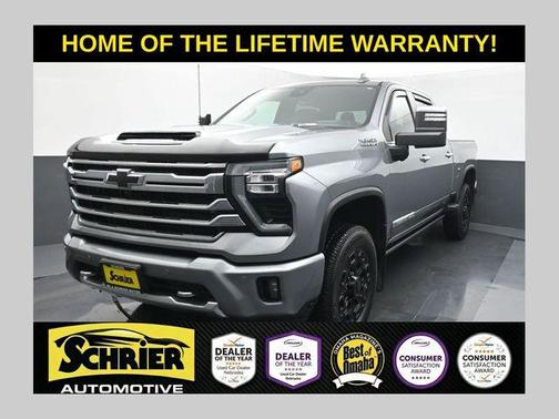 Sterling Gray Metallic 2024 Chevrolet Silverado 3500 High Country