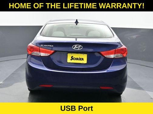 Indigo Night Mica 2012 Hyundai ELANTRA GLS