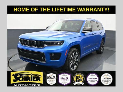 Hydro Blue Pearlcoat 2023 Jeep Grand Cherokee L Overland