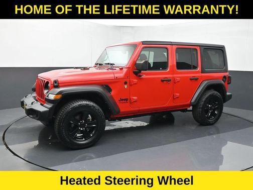 Firecracker Red Clearcoat 2022 Jeep Wrangler Unlimited Sport Altitude
