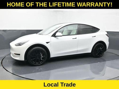 Pearl White 2023 Tesla Model Y Long Range Dual Motor All-Wheel Drive