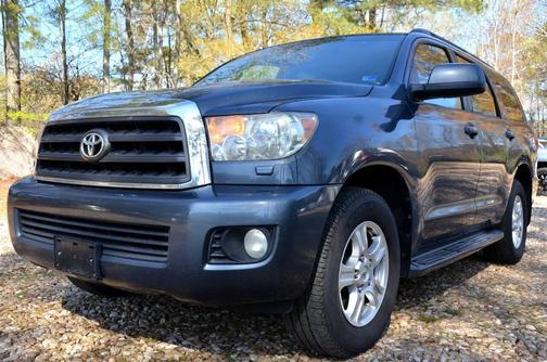 Slate Metallic 2008 Toyota Sequoia SR5