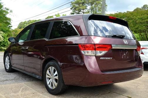 Burgundy 2015 Honda Odyssey EX