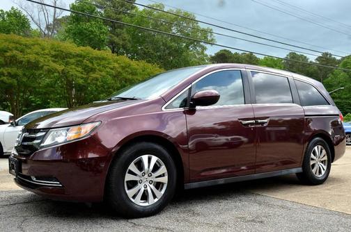 Burgundy 2015 Honda Odyssey EX