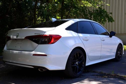 Platinum White Pearl 2022 Honda Civic Sport