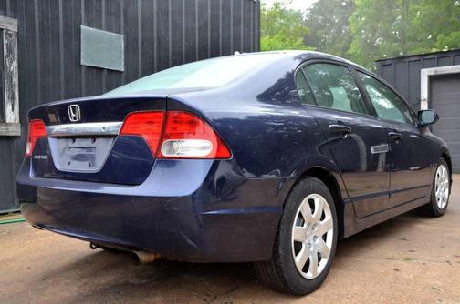 Blue 2010 Honda Civic LX