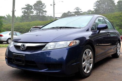 Blue 2010 Honda Civic LX