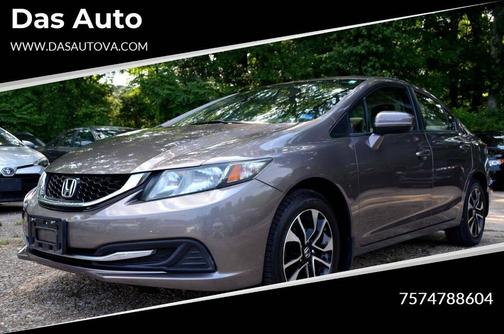 Gray 2014 Honda Civic EX