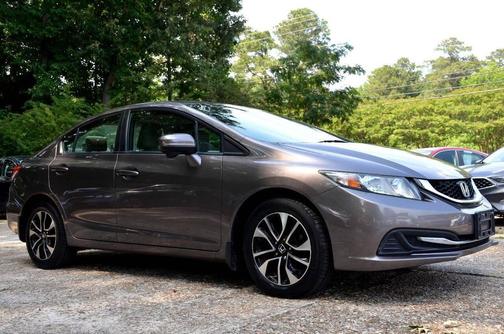 Gray 2014 Honda Civic EX