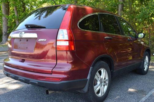 Burgundy 2011 Honda CR-V EX