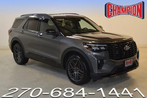 CARBONIZED GRAY METALLIC 2025 Ford Explorer ST-LINE