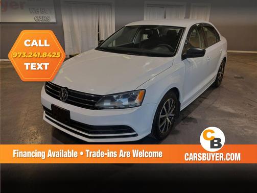 Pure White 2016 Volkswagen Jetta 1.4T SE