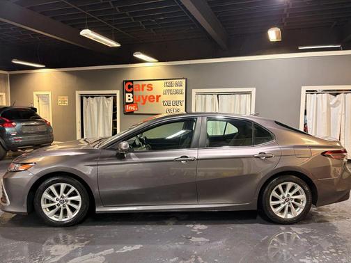Predawn Gray Mica 2021 Toyota Camry LE