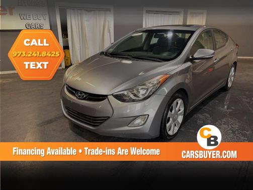Silver 2012 Hyundai ELANTRA Limited