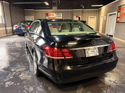 Black 2014 Mercedes-Benz E-Class E 350 4MATIC Sedan 4D