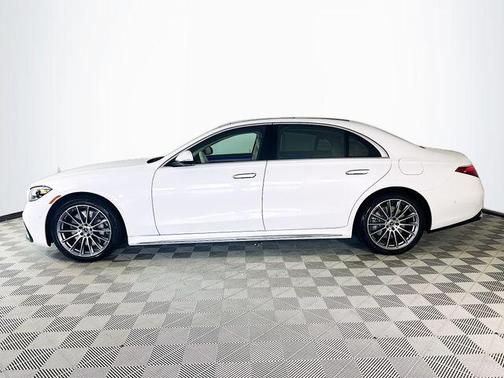 White 2026 Mercedes-Benz S-Class S 580e 4MATIC