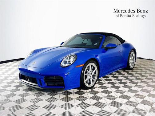Blue 2025 Porsche 911 Carrera