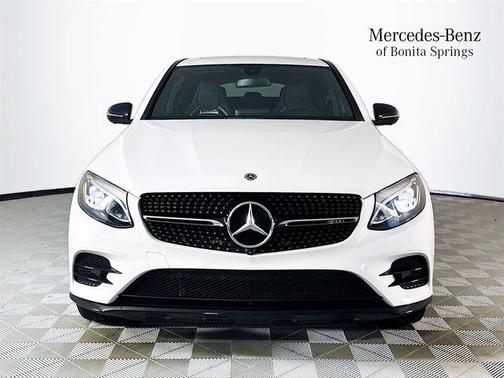 Polar White 2019 Mercedes-Benz AMG GLC 43 4MATIC Coupe