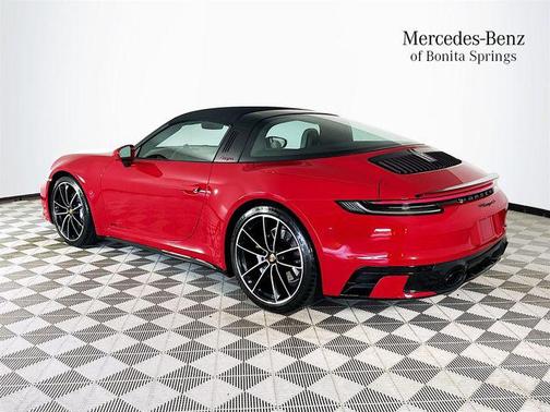 Red 2023 Porsche 911 Targa 4S