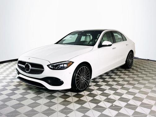 Polar White 2026 Mercedes-Benz C-Class C 300 4MATIC