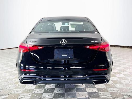 Black 2026 Mercedes-Benz C-Class C 300 4MATIC