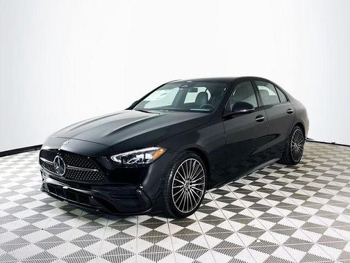 Black 2026 Mercedes-Benz C-Class C 300 4MATIC