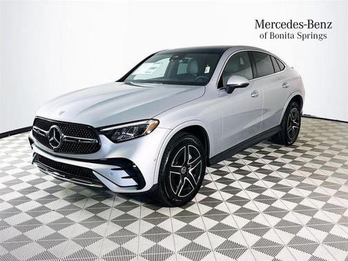 Cirrus Silver Metallic 2026 Mercedes-Benz GLC 300 4MATIC Coupe