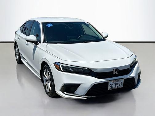 Platinum White Pearl 2024 Honda Civic