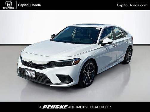 Platinum White Pearl 2024 Honda Civic