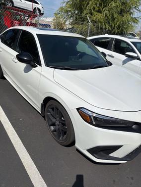 Platinum White Pearl 2023 Honda Civic Si